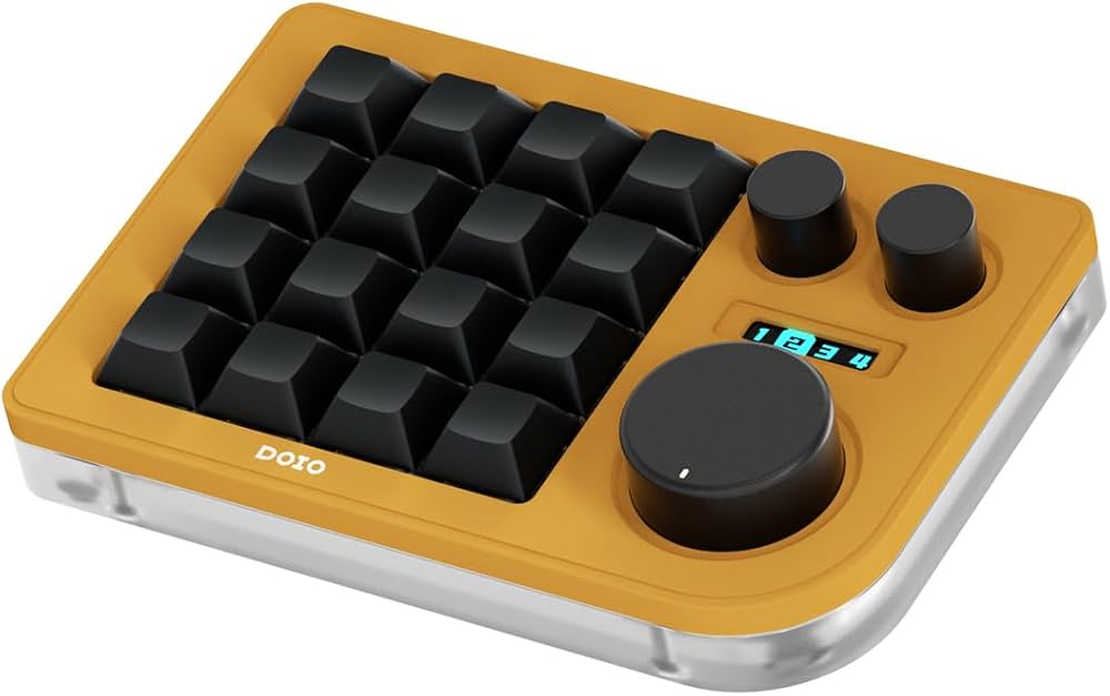 Amazon | KEEBMONKEY メガロドン トリプルノブ マクロパッド