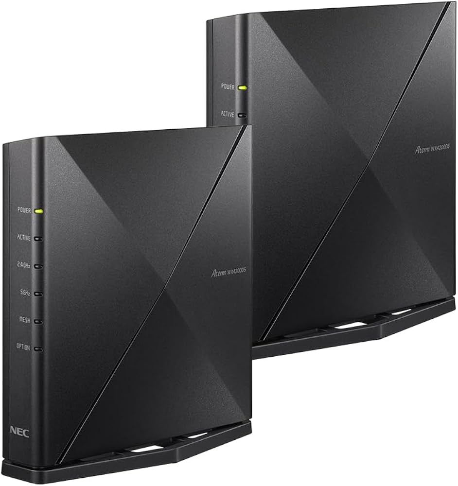 Amazon | NEC Aterm 無線LAN WiFi ルーター Wi-Fi6(11ax)デュアル