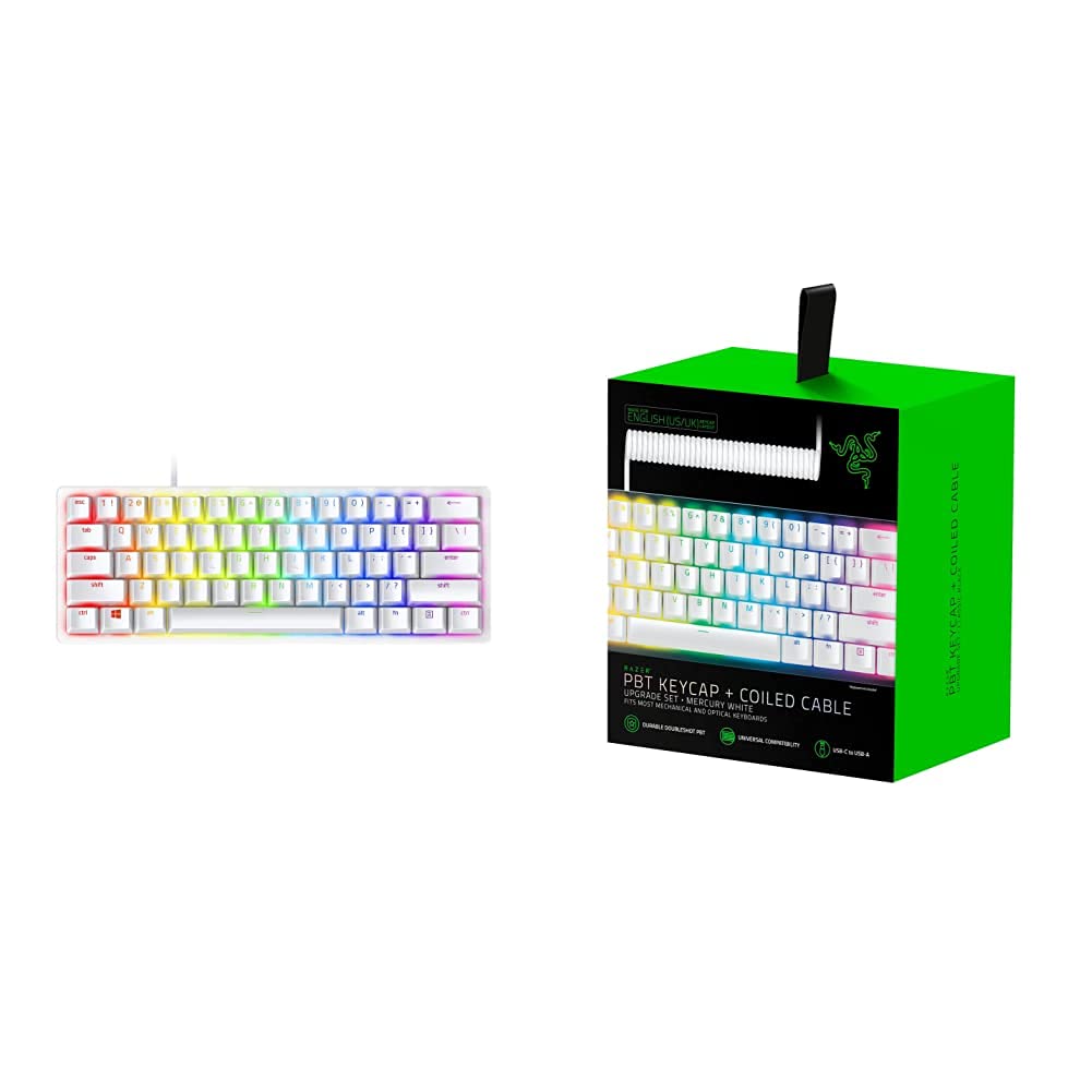 Amazon.com: Razer Huntsman Mini 60% Gaming Keyboard + PBT Keycap +