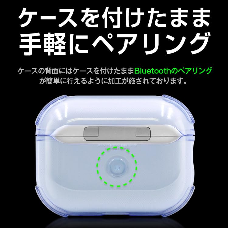Amazon | ZENIX DESIGN TECH Airpods3 用 ケース カラビナ付き