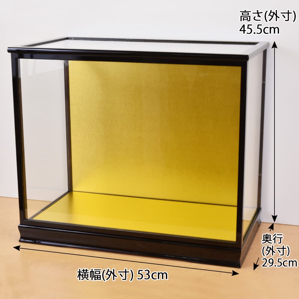 Amazon | 高砂 人形ケース ガラスケース 横50奥27高40cm 雛人形ケース