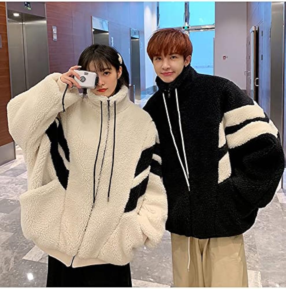 Amazon | [ANGELCITY] ボアジャケット カップル フリースジャケット