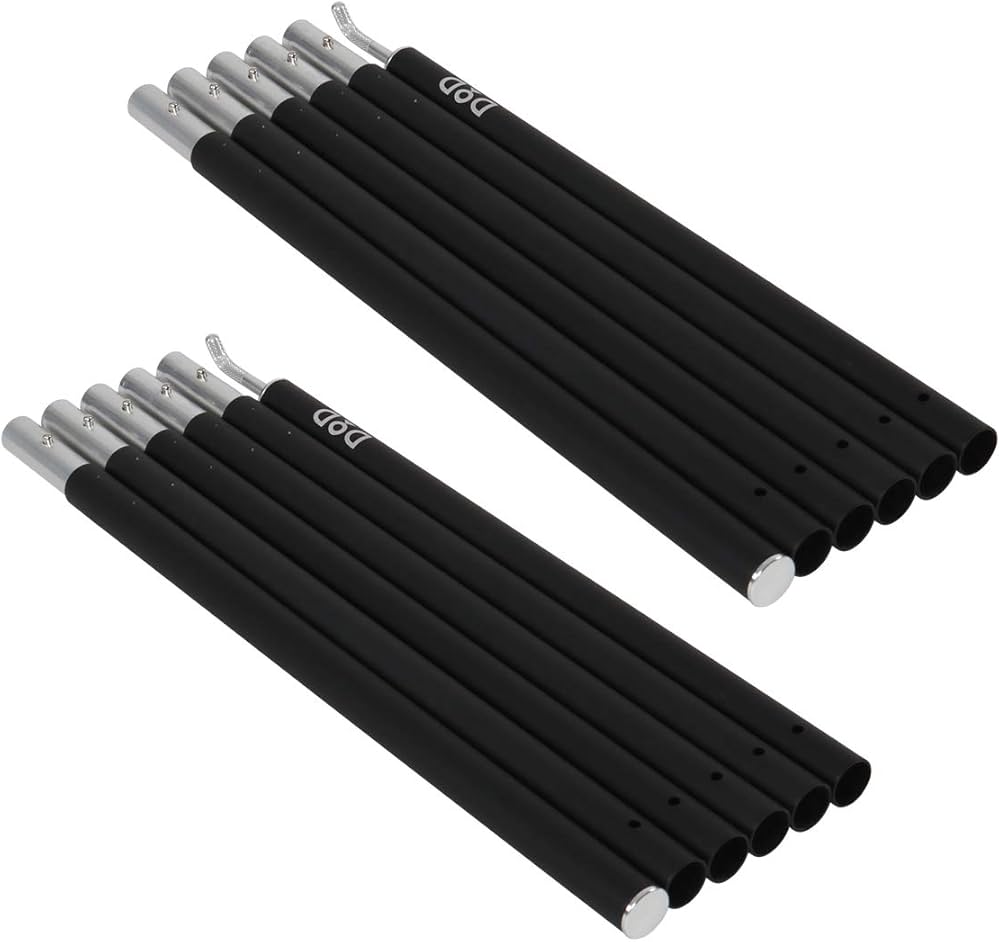 Amazon | DOD(ディーオーディー) コンパクトタープポール ブラック