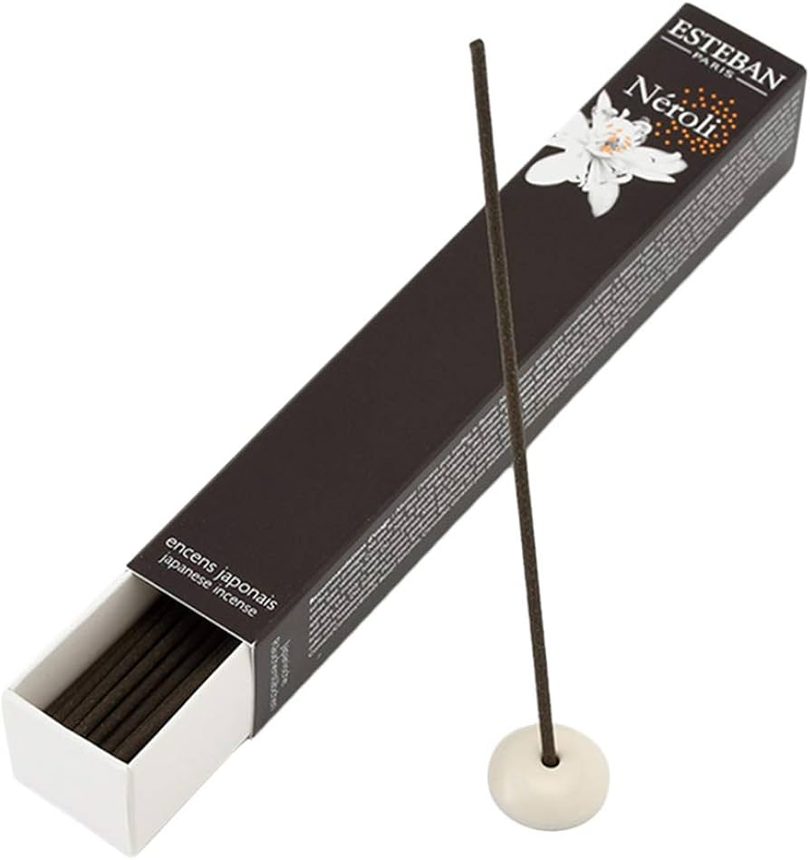 Amazon.co.jp: エステバン ネロリ スティック 40本 お香 香立て付 イン