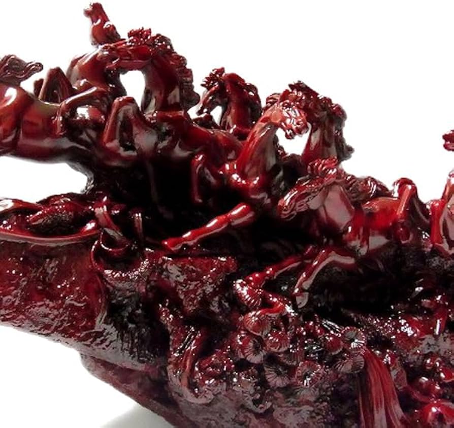 Amazon.co.jp: 風水・開運置物 九頭馬（大） 縁起物 「うまくいく