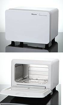 Amazon | タオルウォーマー KRS-080W (前開き) ホワイト 8L 高さ25×幅