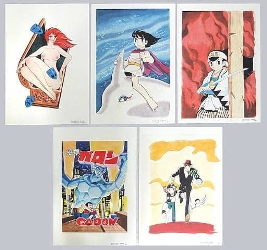 Amazon.co.jp: 手塚治虫 複製原画5枚組・「文庫全集/第2期」全巻購入