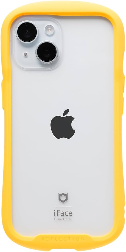 Amazon.co.jp: iFace Reflection iPhone 15 ケース クリア 強化ガラス