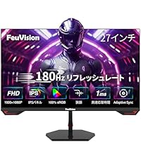 Amazon.co.jp: FeuVision ゲーミングモニター 24.5インチ 300Hz 240Hz