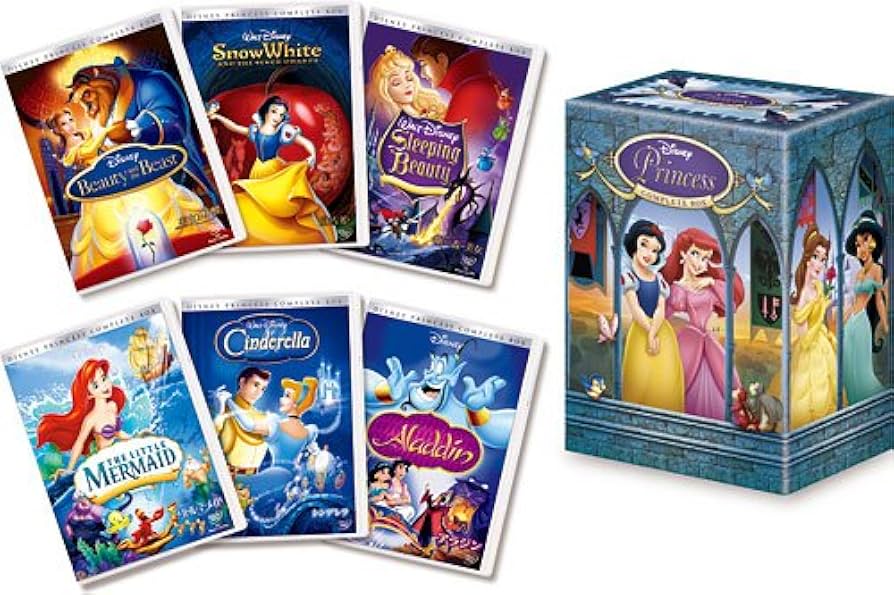 Amazon.com: ディズニープリンセス コンプリートBOX (期間限定) [DVD