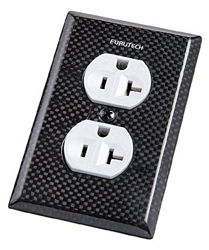 壁コンセント再交換(5)ドライカーボン製 ハイエンドコンセントプレート