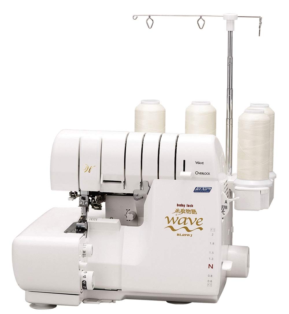 Amazon | ジューキ (JUKI) 2本針4本糸ウェーブロックミシン 【ベビ
