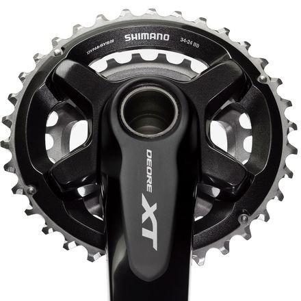 Amazon | SHIMANO Deore XT M8000 クランクセット ダブル 36/26T