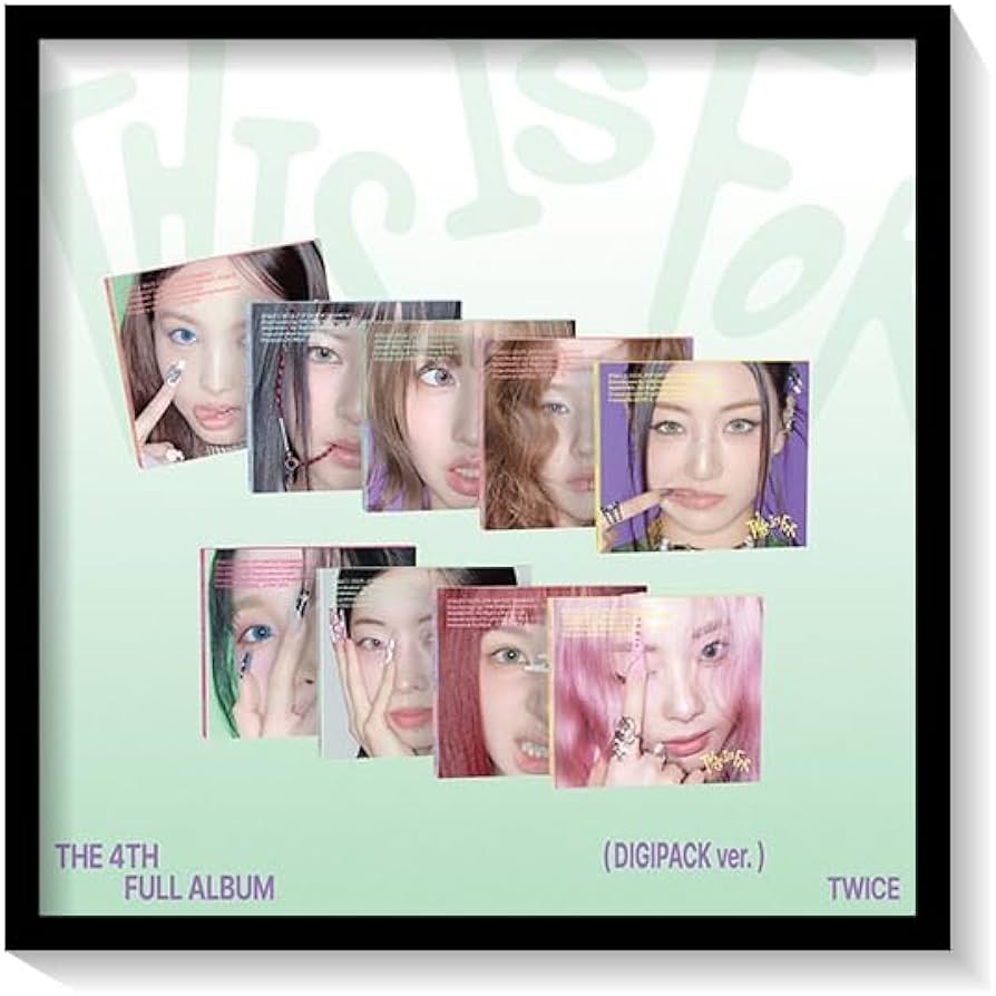 Amazon.co.jp: TWICE (トゥワイス) - 4th Full Album [ THIS IS FOR