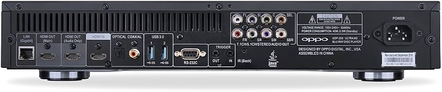 Amazon.co.jp: OPPO ブルーレイディスク/DVDプレーヤー Darbee Visual