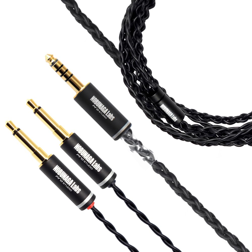 Amazon.co.jp: NOBUNAGA Labs 霧降 (Kirifuri) ヘッドホンケーブル