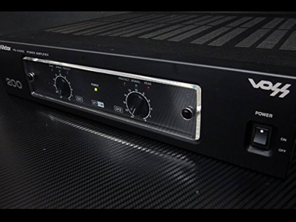 Amazon.co.jp: Victor ビクター PS-A2002 パワーアンプ 200W×2: 家電