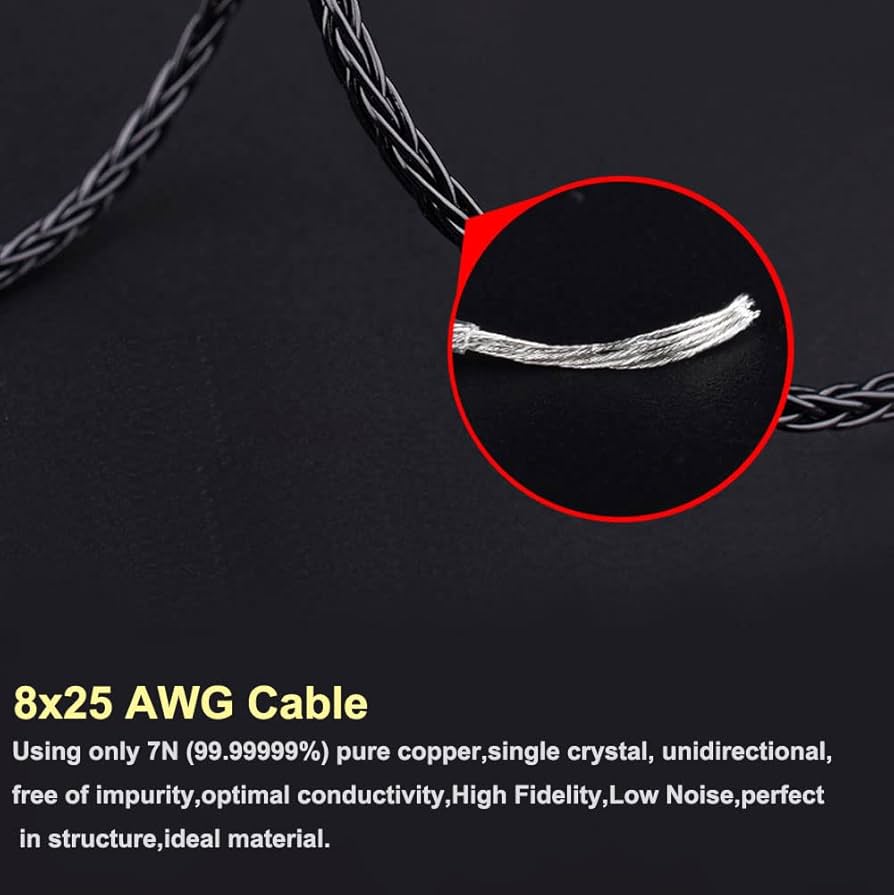 Amazon | PCCITY 4.4MMバランスケーブル 1.2m ヘッドホンケーブル 単