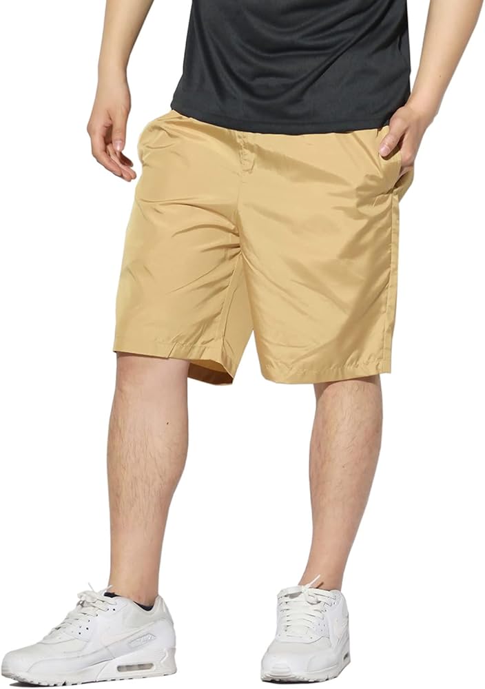 Amazon | [チャンピオン] ハーフパンツ メンズ 速乾 ナイロン ショート