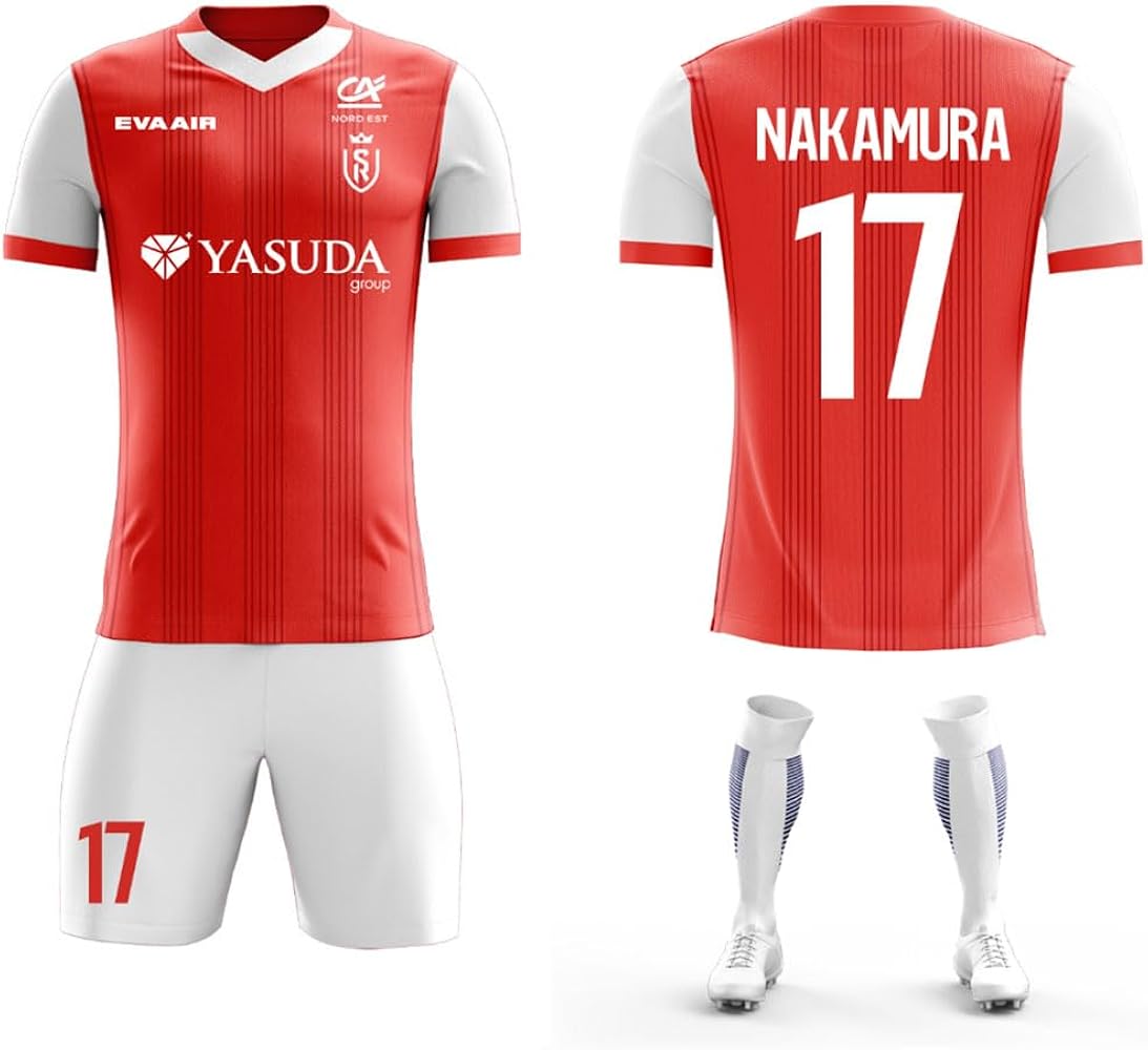 Amazon | 中村敬斗 サッカー ユニフォーム 24-25 ランススタジアム