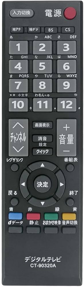 Amazon | PerFascin 代用リモコン Fits for 東芝 TOSHIBA レグザ REGZA