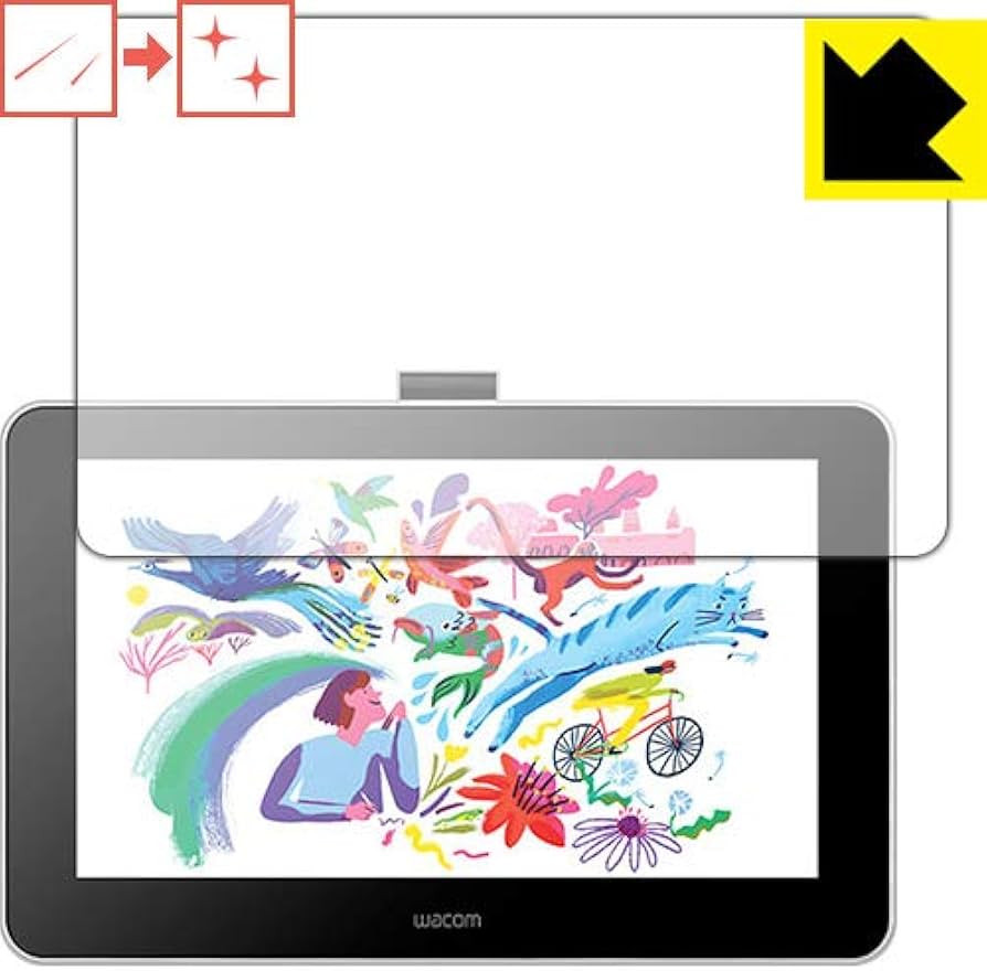 Amazon | PDA工房 Wacom One 液晶ペンタブレット 13 キズ自己修復 保護