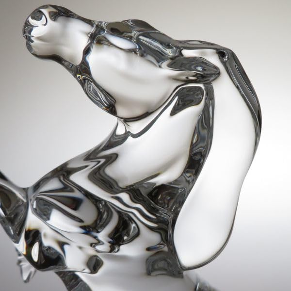 Amazon | バカラ フィギュリン いななく馬 置物 馬 オーナメント