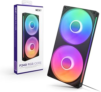 Amazon | NZXT F240 RGB Core Black 2ファン搭載 240mm シングル