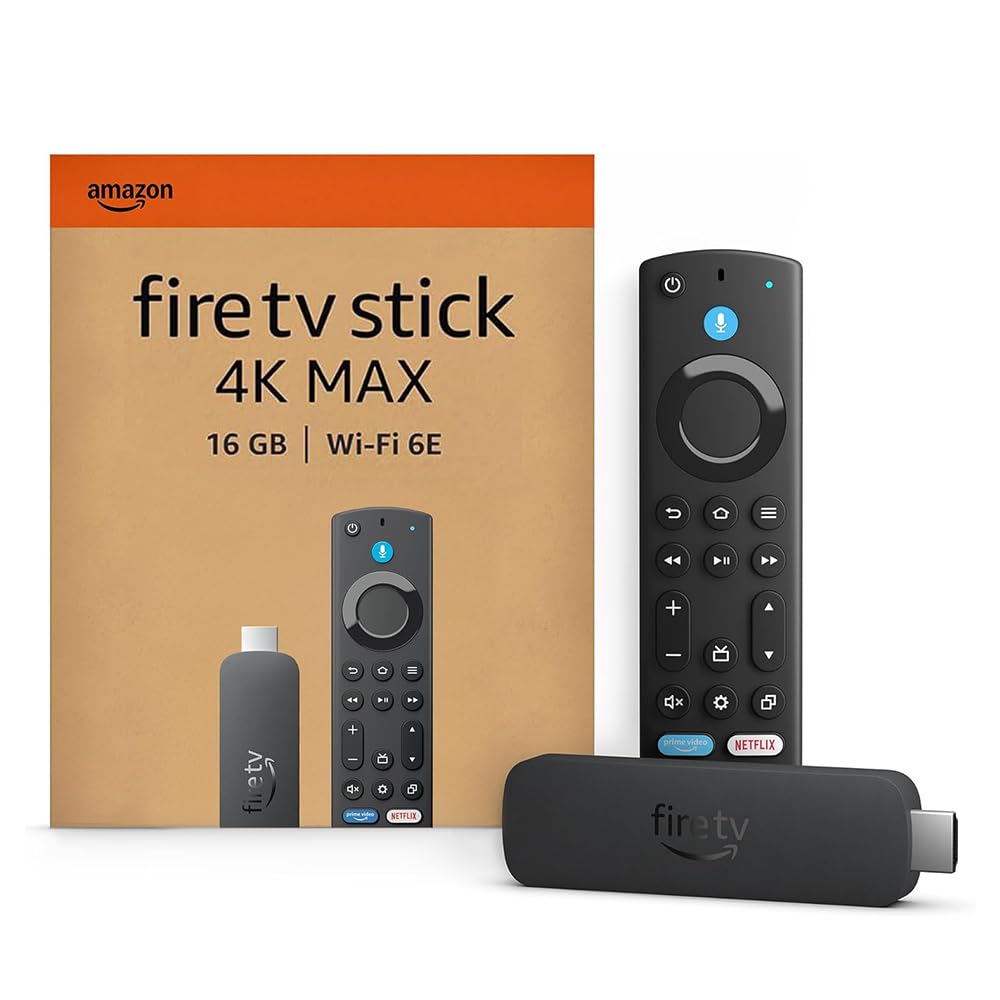 Amazon Fire TV Stick 4K Max (Newest gen), supports Wi-Fi 6E