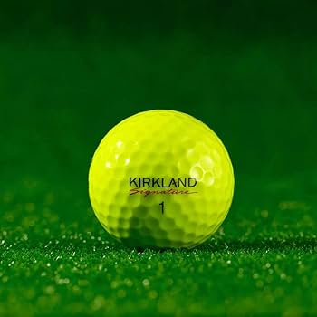 新品】カークランドシグネチャー ゴルフボール イエロー 48球 Amazon