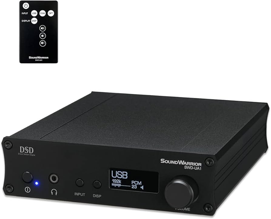 Amazon.co.jp: SOUNDWARRIOR 日本製 USB DAC内蔵 プリメインアンプ