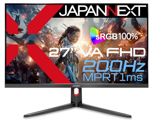 Amazon.co.jp: JAPANNEXT 27インチ ゲーミングモニター 200Hz 1ms フル