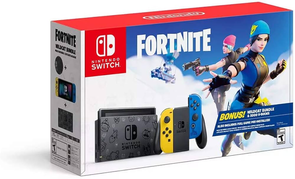 Amazon.com: Nintendo Switch™ Fortnite Wildcat Bundle : Video Games