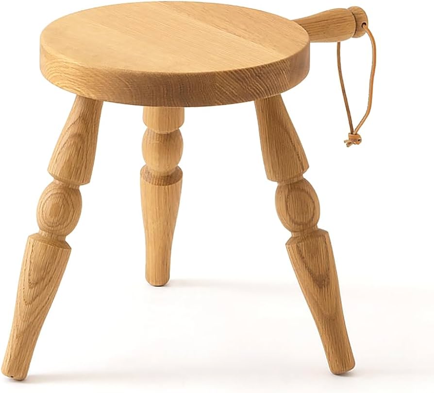Amazon｜飛騨産業 ミルクスツール Milk stool/スツール いす 椅子 木製
