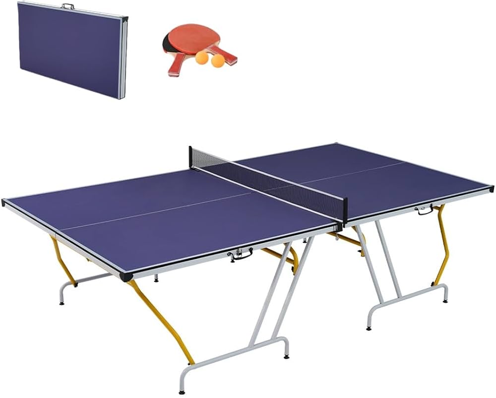 Amazon | 卓球台 国際規格サイズ セパレート式 簡単組立 専用ネット付