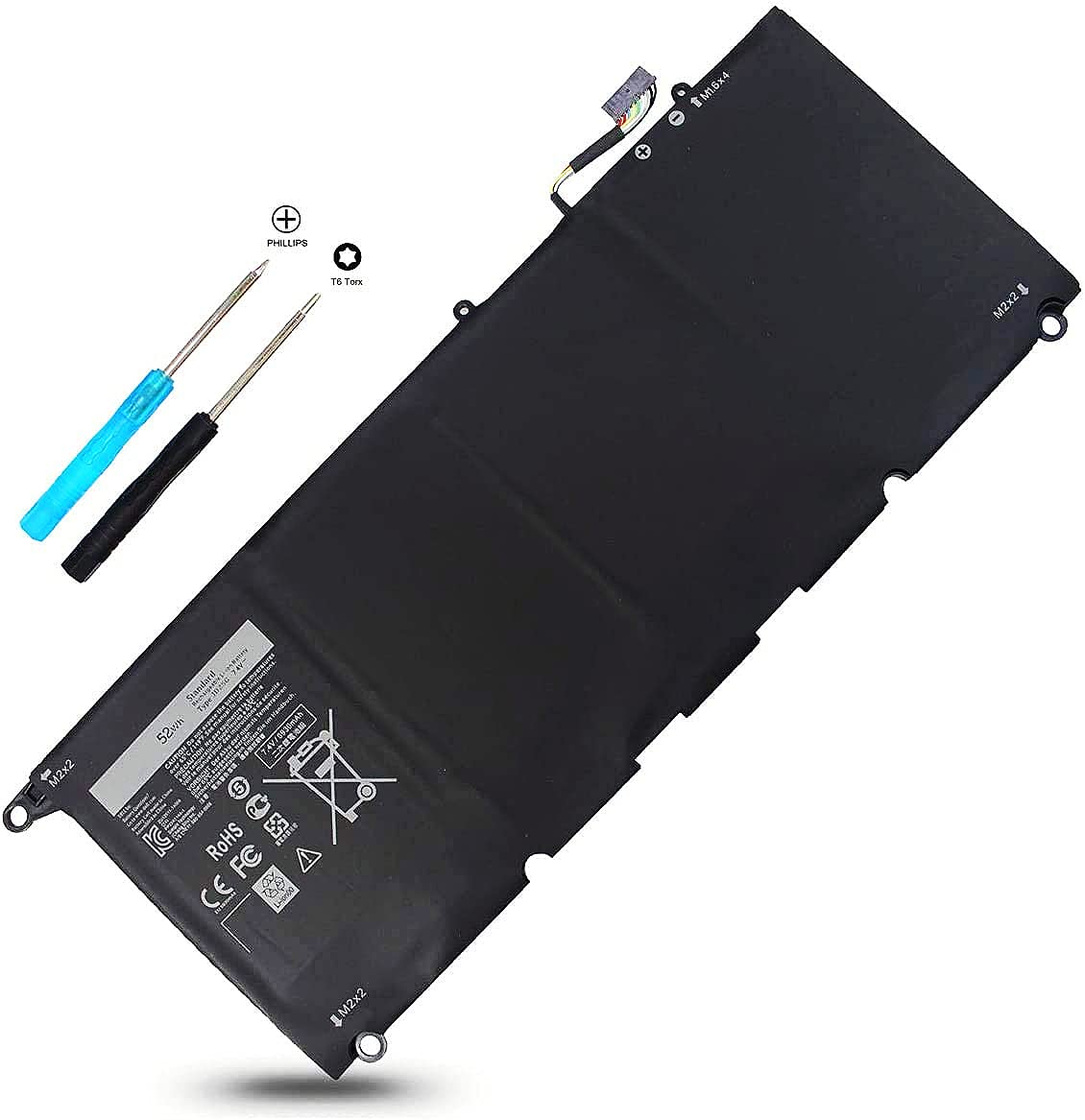 Amazon.com: XPS 13 9350 9343 90V7W JD25G Battery for Dell XPS13