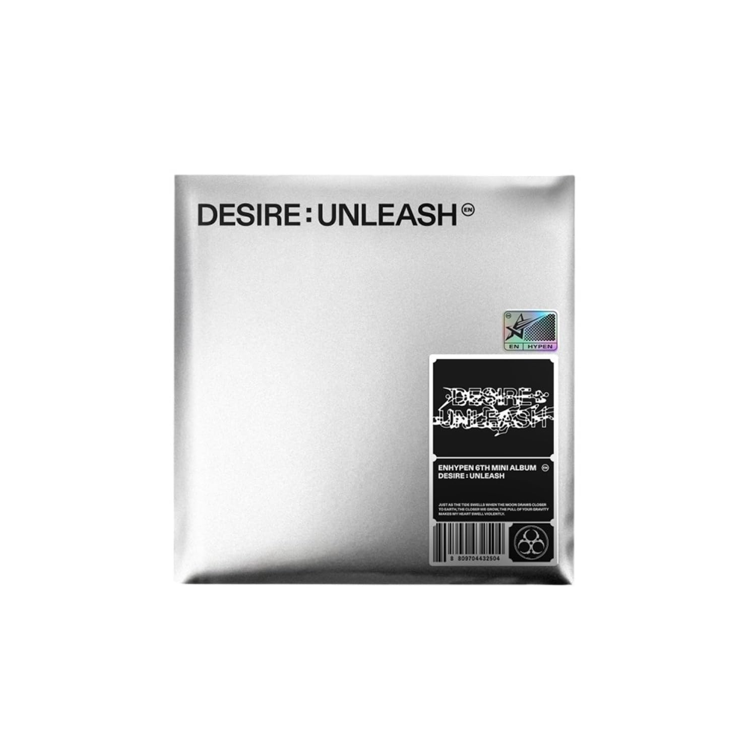 Amazon.com: EN-HYPEN 6th Mini Album [DESIRE : UNLEASH] ENGENE Ver