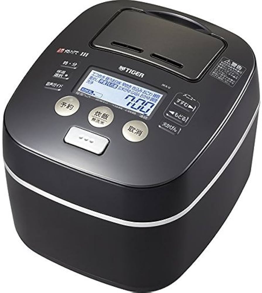 Amazon | JKX-V102-KU(アーバンブラック) 炊きたて 土鍋圧力IH炊飯器