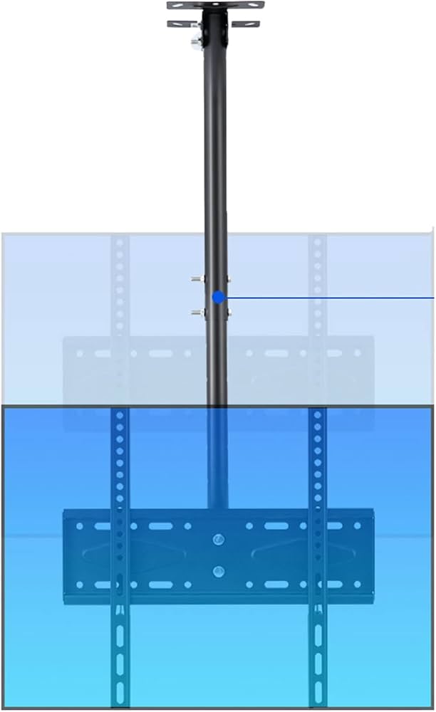 Amazon | 360度回転 テレビ天吊り金具 テレビ天井吊り金具 26-55インチ