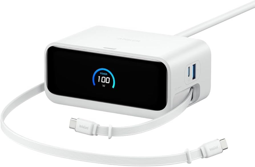 Amazon.co.jp: Anker Nano Charging Station (7-in-1, 100W, 巻取り式