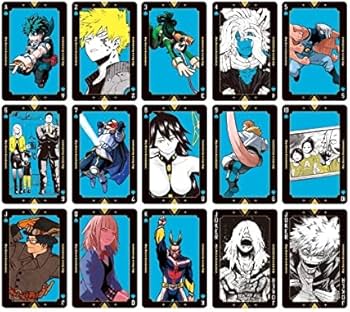 Amazon.co.jp: ヒーローアカデミア展 原画展 グッズ 箔押しトランプ