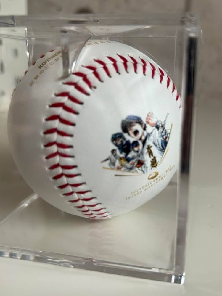 ダイヤのA 甲子園球場100周年漫画コラボ ボール（ケース入り）記念品