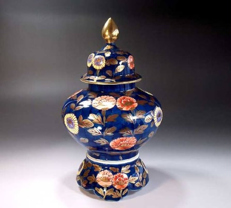 伊万里焼 花瓶 共箱付き 迎春 【公式通販】