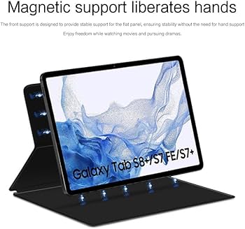 Amazon.com: QYiiD Magnetic Case for Galaxy Tab S8 Plus 12.4 inch
