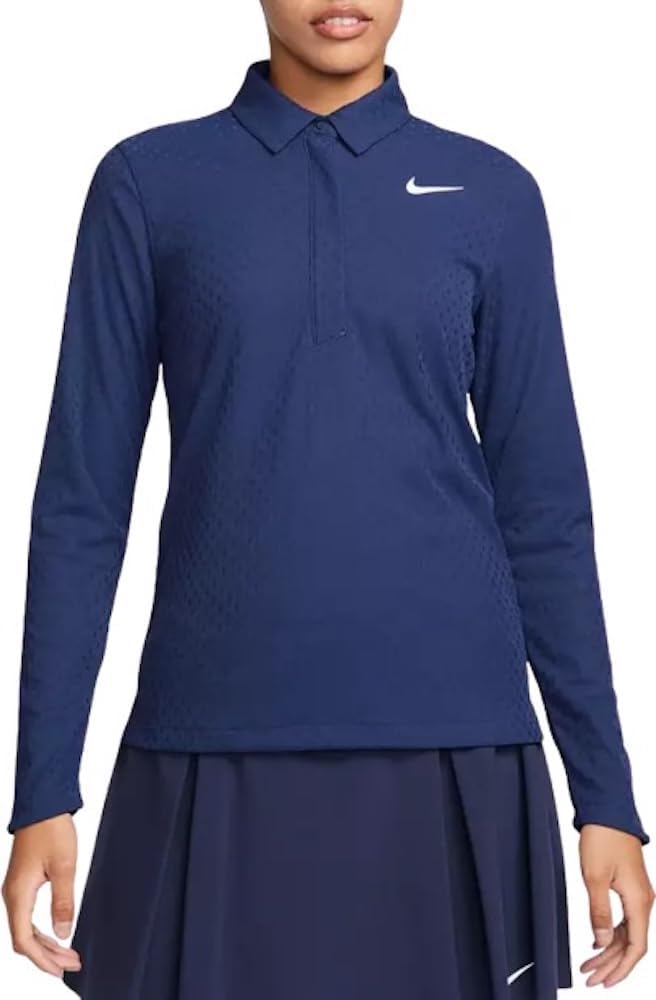 Nike Tour Women's Dri-FIT ADV Long-Sleeve Golf Polo (US, Alpha