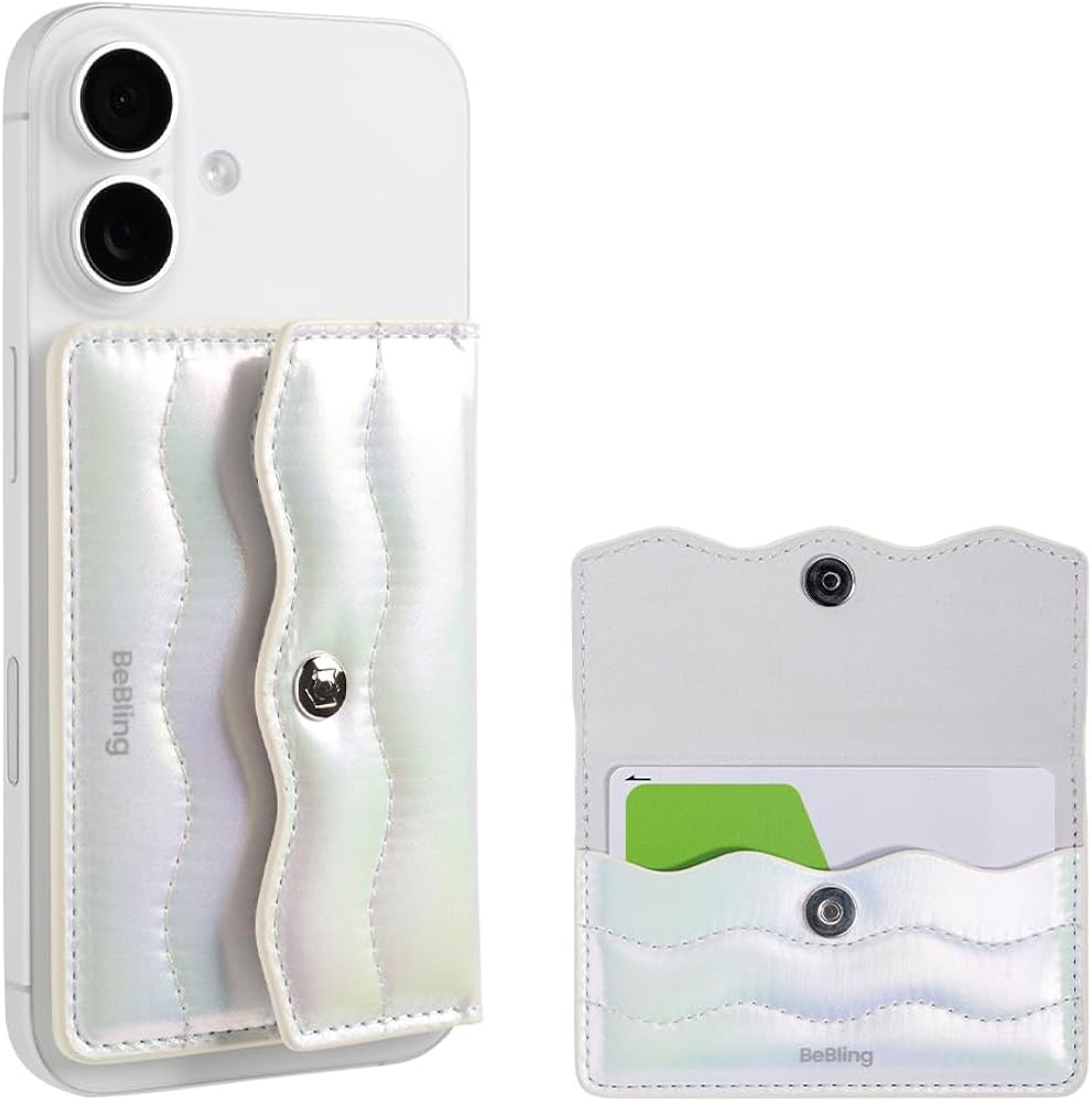 Amazon | [ハミィ] iFace BeBling Wave MagSafe対応 カードウォレット