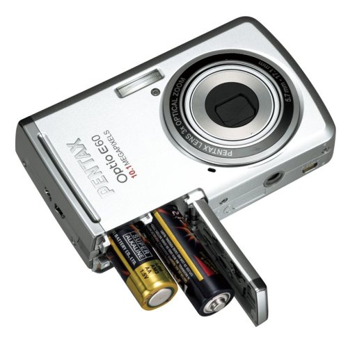 Amazon | PENTAX デジタルカメラ Optio (オプティオ) E60 シルバー