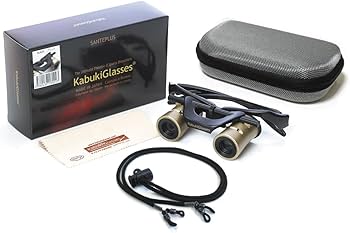 Amazon | カブキグラス（ブラック）高性能双眼鏡 観劇・コンサート
