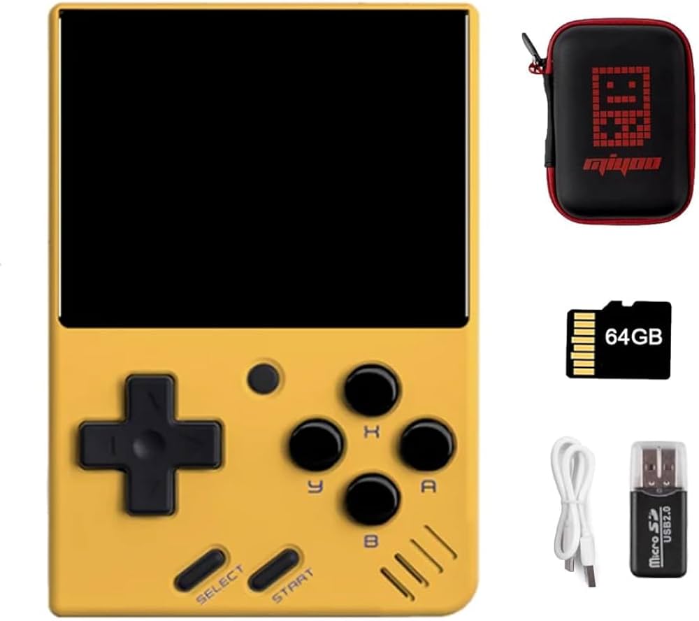 Buy MIYOO Mini V4 Handheld Game Console 64GB TF Card 2.8inch 750