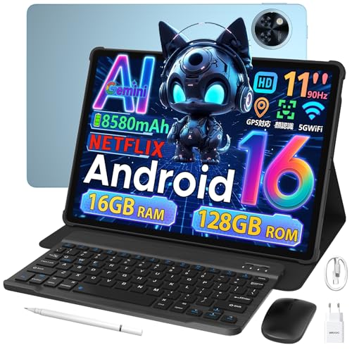 Amazon.co.jp: 【Android16 11インチ 初登場】Android16 タブレット 11